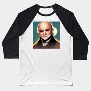 John Quincy Adams | Comics style Baseball T-Shirt